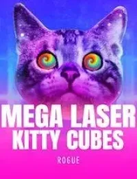 mega laser kitty cubes - logo