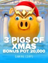 3 pigs of xmas game logo