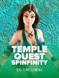 temple quest spinfinity slot logo