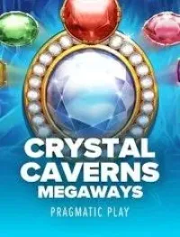 crystal caverns megaways logo